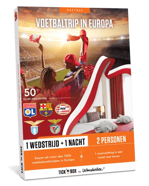 Tick'nBox - Voetbaltrip in Europa